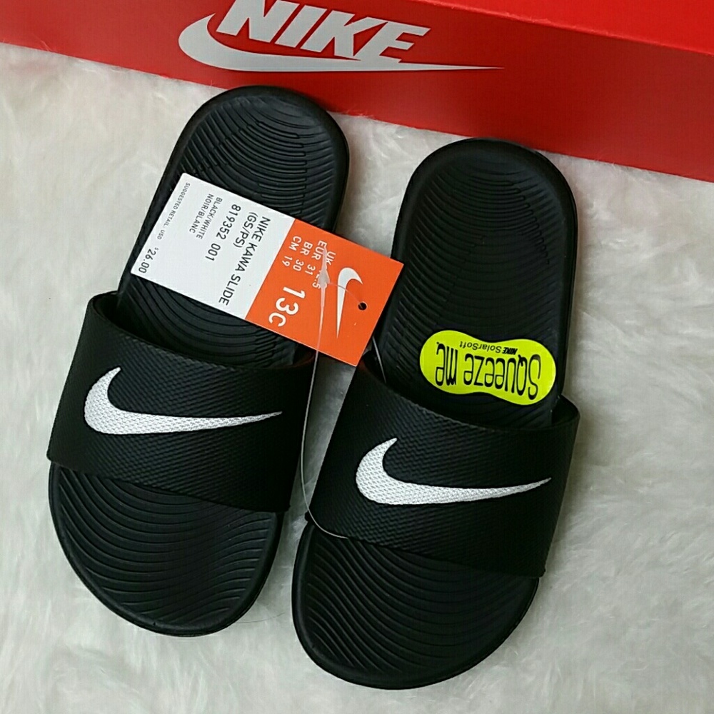 Nike Kids Kawa Slide SolarSoft (GS/PS) Sandal